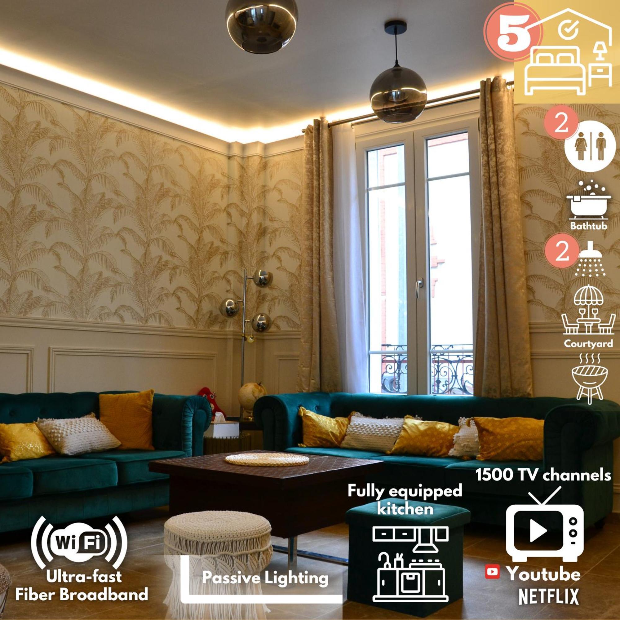La Maison Rayofam, A 30 Min De Paris, A 5 Min Du Stade De France Saint-Denis  Bagian luar foto